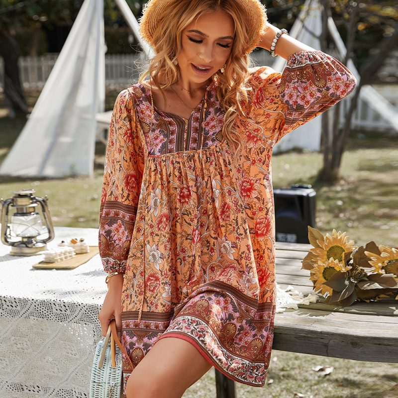 Loose Boho Dress For Summer - Image 7
