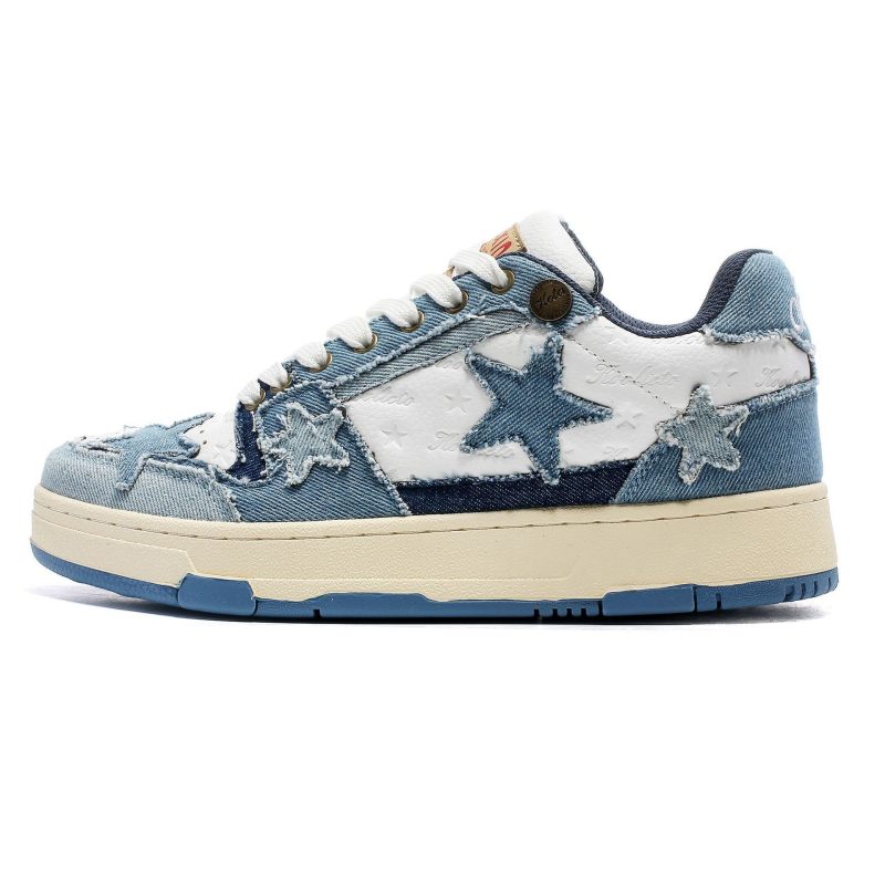 Low-Top Goldy Star Platform Running Shoes - Image 7