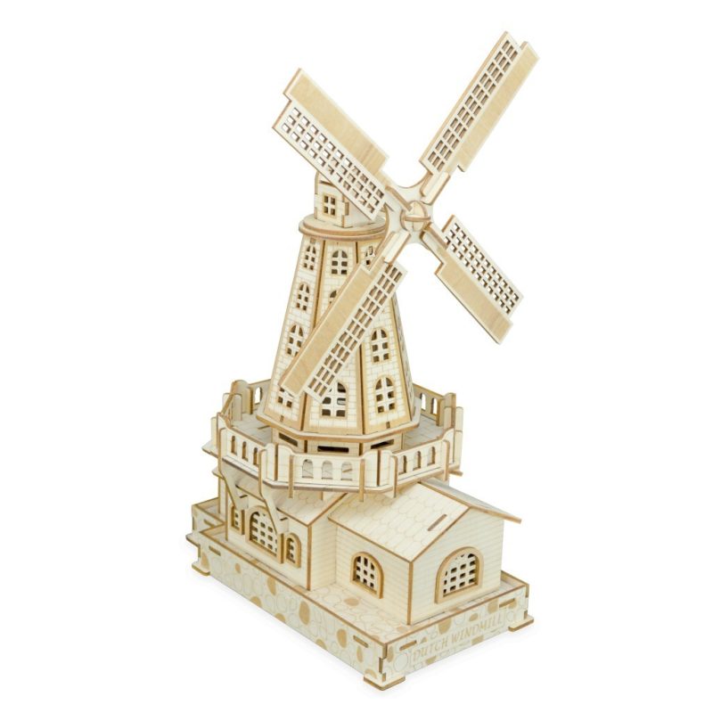Wooden Three-dimensional Puzzle Assembling Toy - Image 3