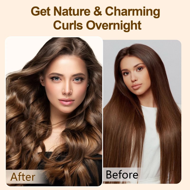 Satin Heatless Hair Curler - Image 8