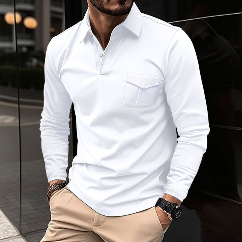 Casual Sports Polo Shirt - Image 10