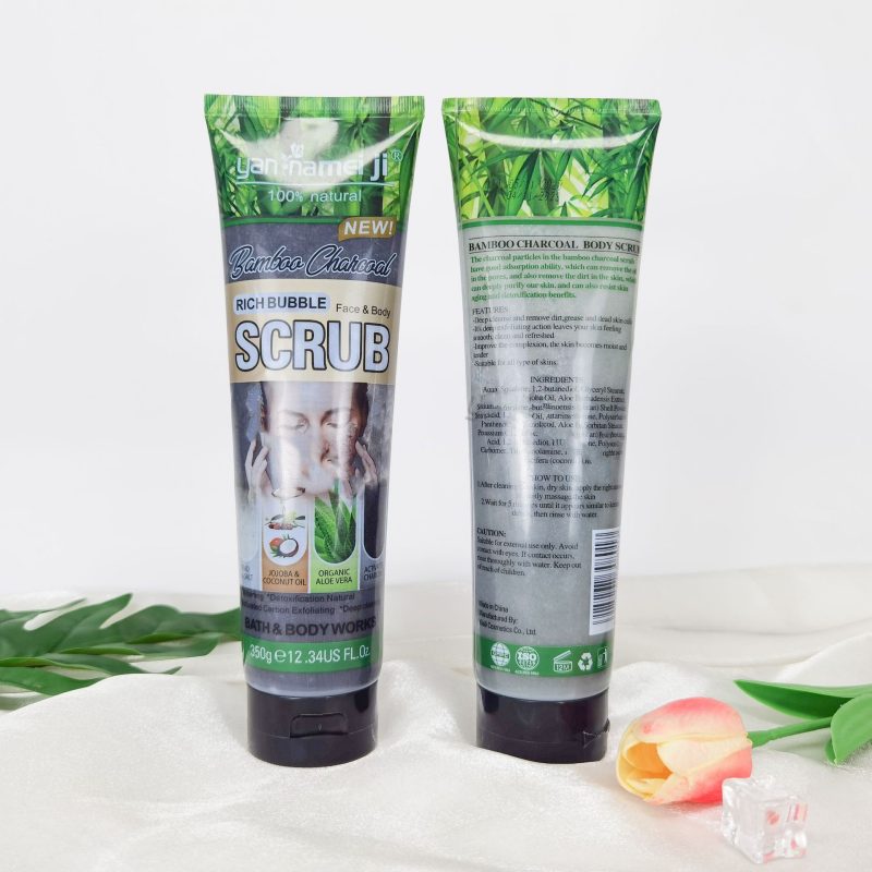 Facial Shea Butter Body Scrub Cream - Image 3
