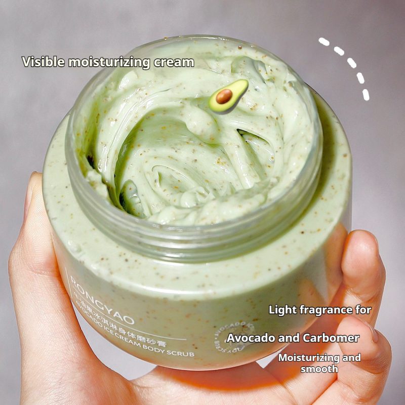 Avocado Ice Cream Body Scrub Cream - Image 5