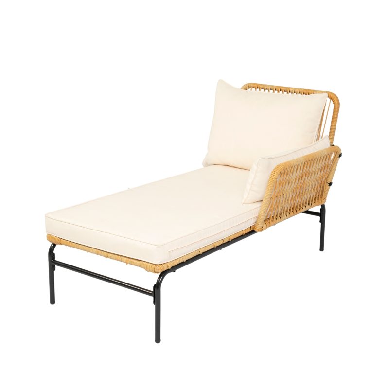 3 Pieces Outdoor Patio Wicker Table And Sofa Chairs - Image 5