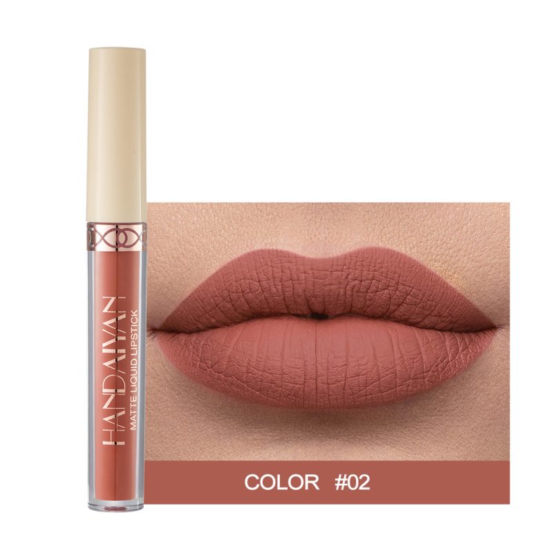 12 Colors Matte Finish Velvet Lip Gloss - Image 5