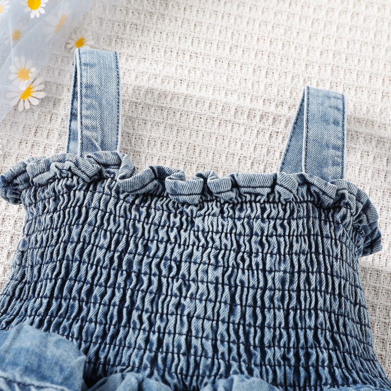 Baby Girl Denim Dress - Image 10