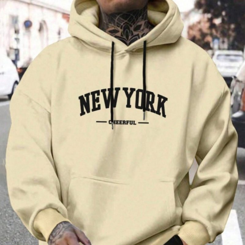 Retro Loose Hooded Sweater