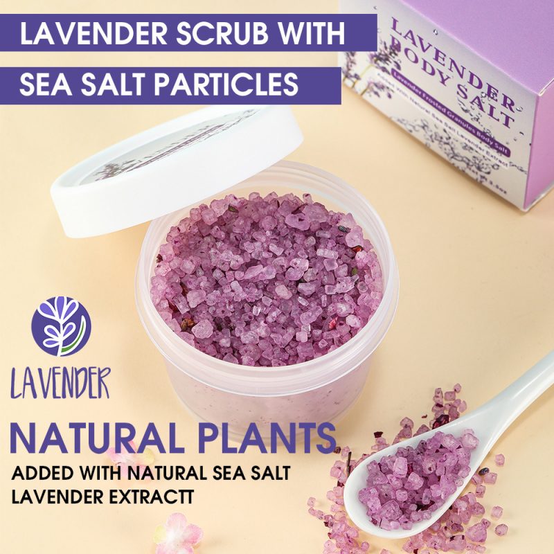 Rose Dried Flower Body Bath Salt - Image 4