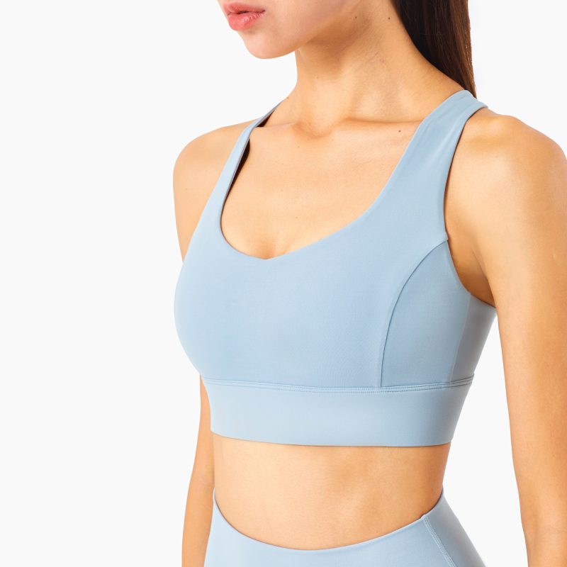 Women's Mesh Stitching Yoga Bra