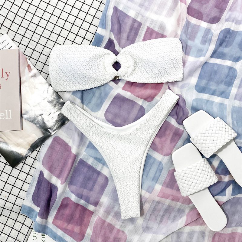 Ring Cutout Tube Swimsuit - Image 2