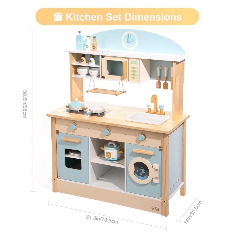 DIY Pretend Kitchen Cooking Toy Set - Image 4