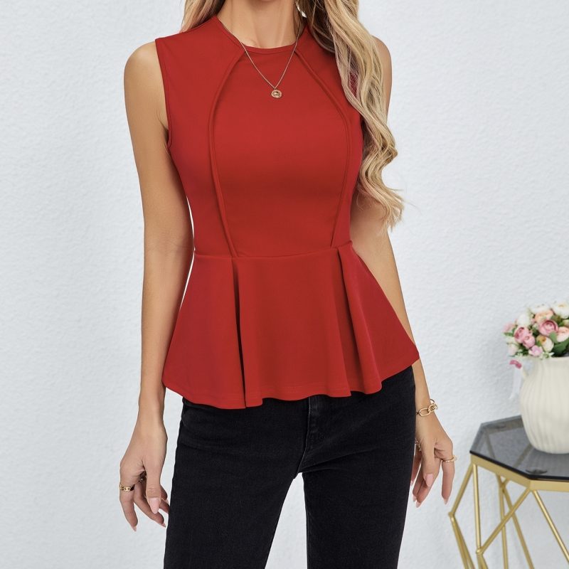 Sleeveless Elegant Top - Image 4