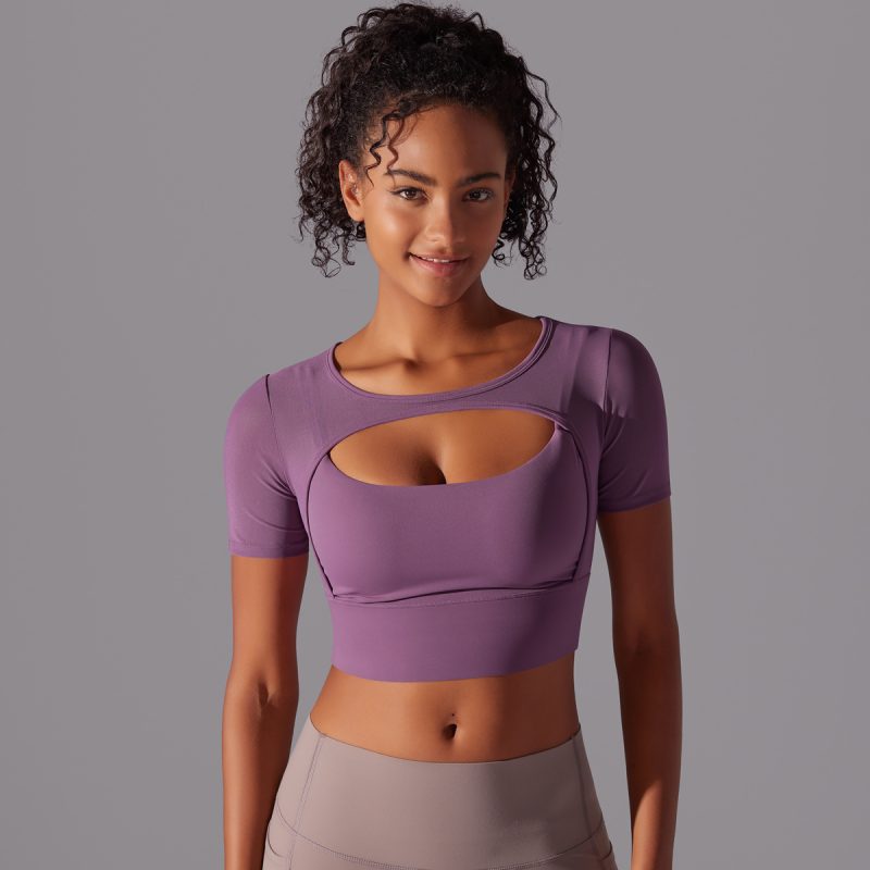 Double Layer Yoga Top - Image 2