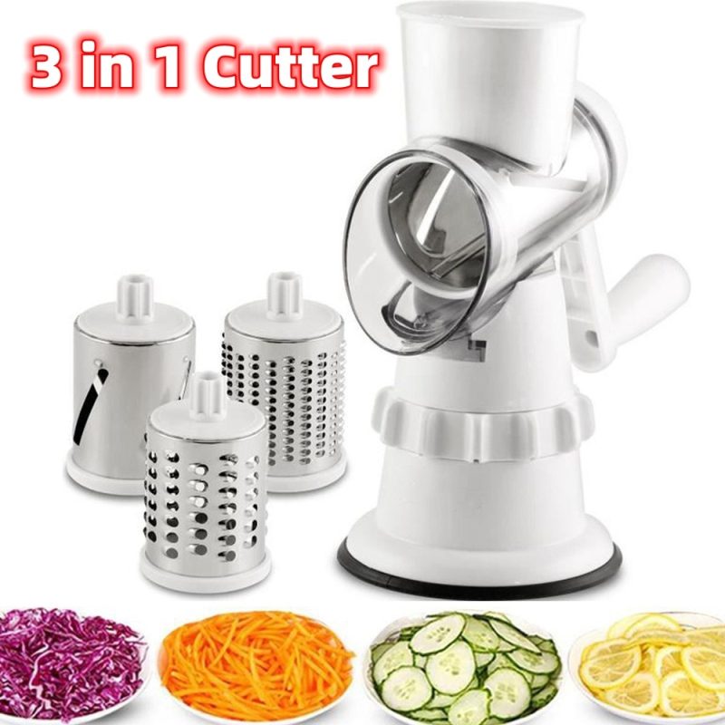 3 In 1 Manual Vegetable Slicer Tool