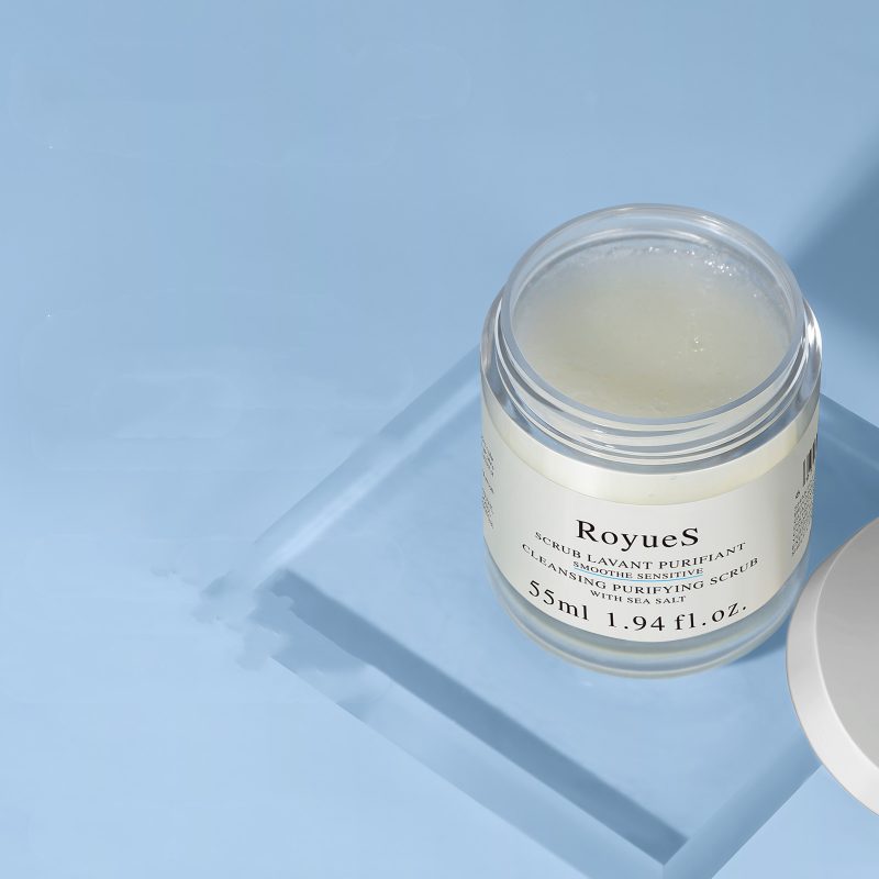 Deep Exfoliating Sea Salt Facial Scrub - Image 3