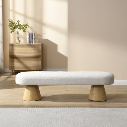 Upholstered Wood Bedroom Bench