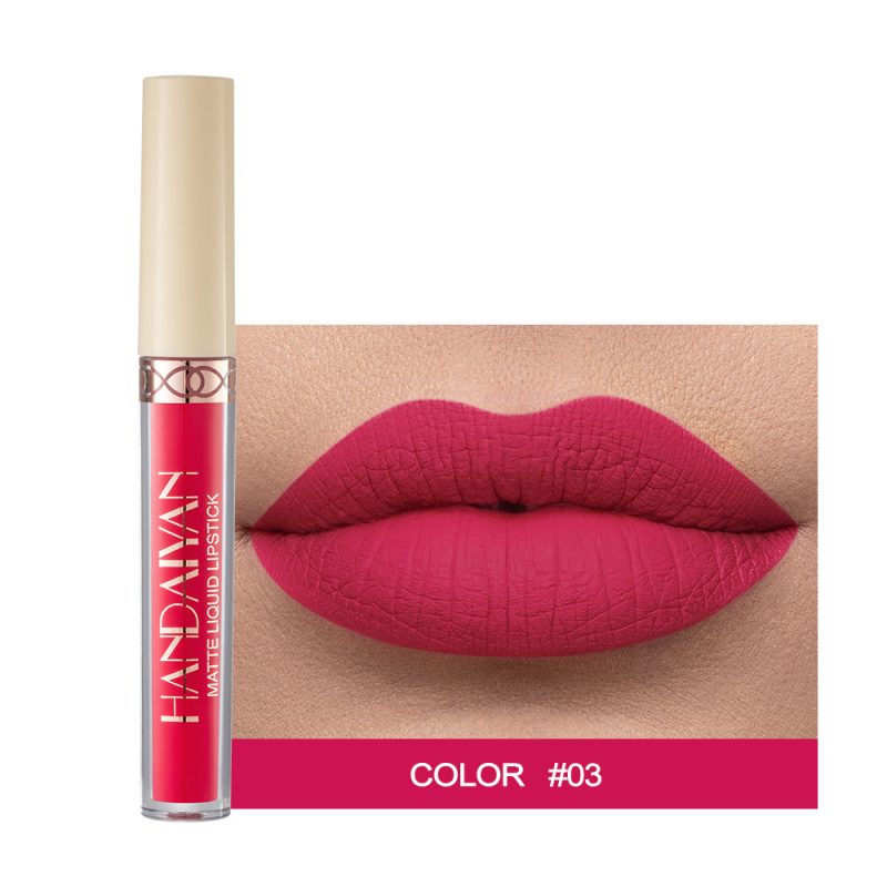 12 Colors Matte Finish Velvet Lip Gloss - Image 9