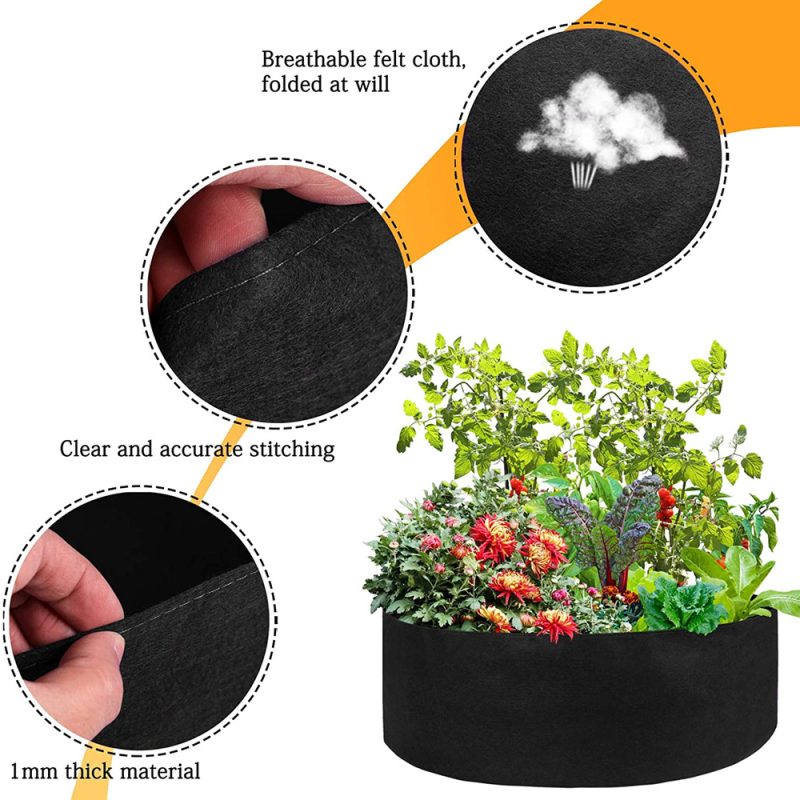 Round Garden Raised Bed Planter Pot - Image 3