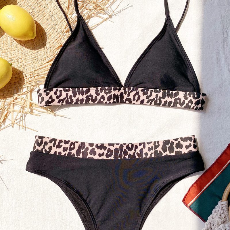 Leopard Print Bikini - Image 3