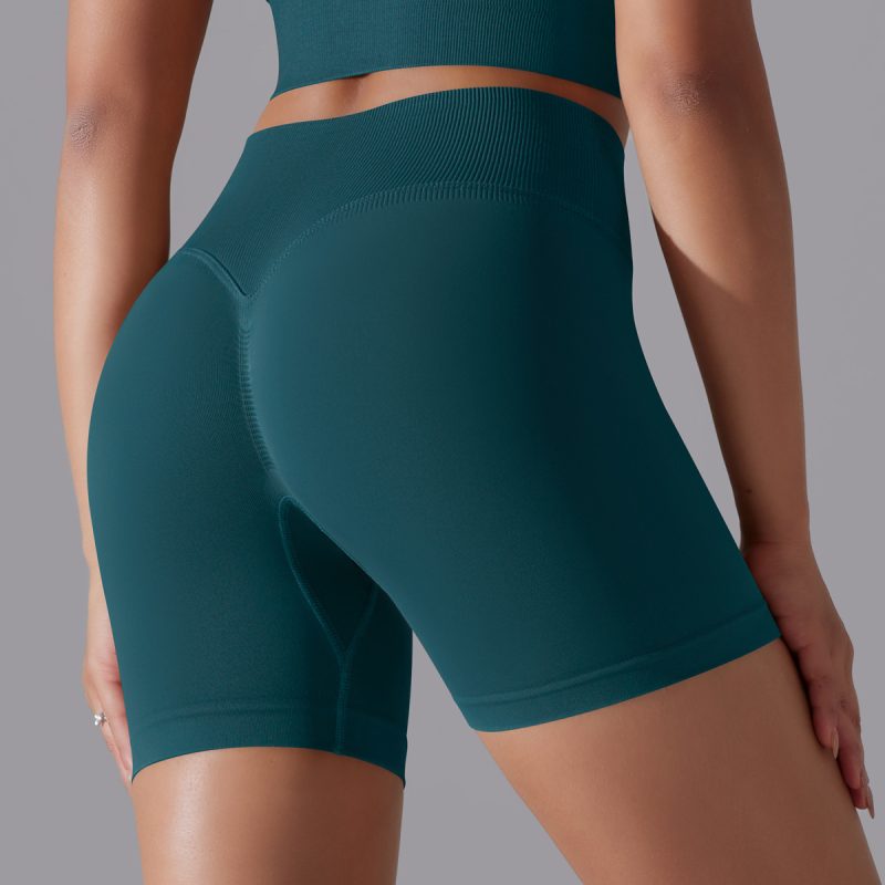 High Elastic Skinny Yoga Shorts - Image 6
