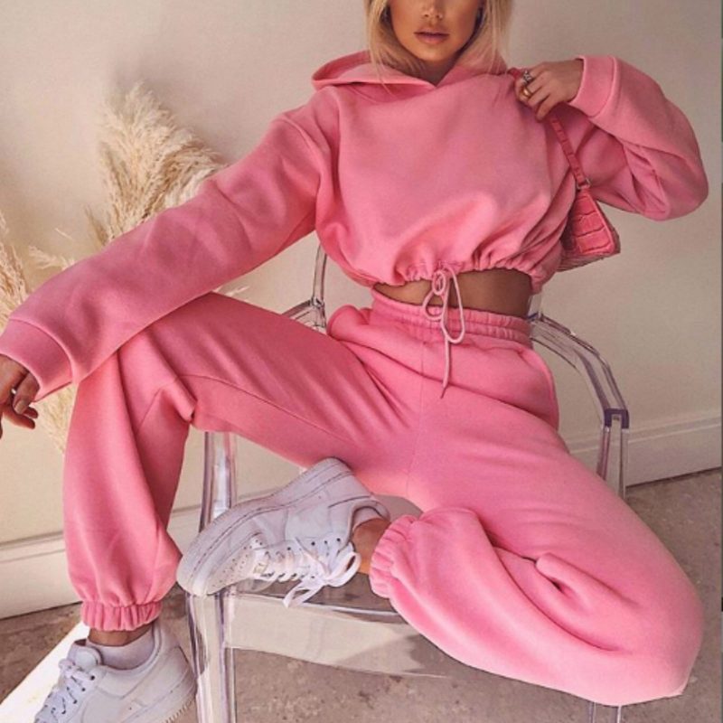 Sexy Long Sleeve Jogging Suits For Women