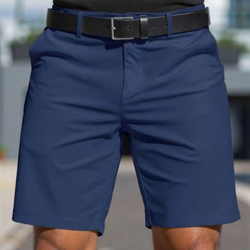 Men's Solid Color Shorts - Image 8