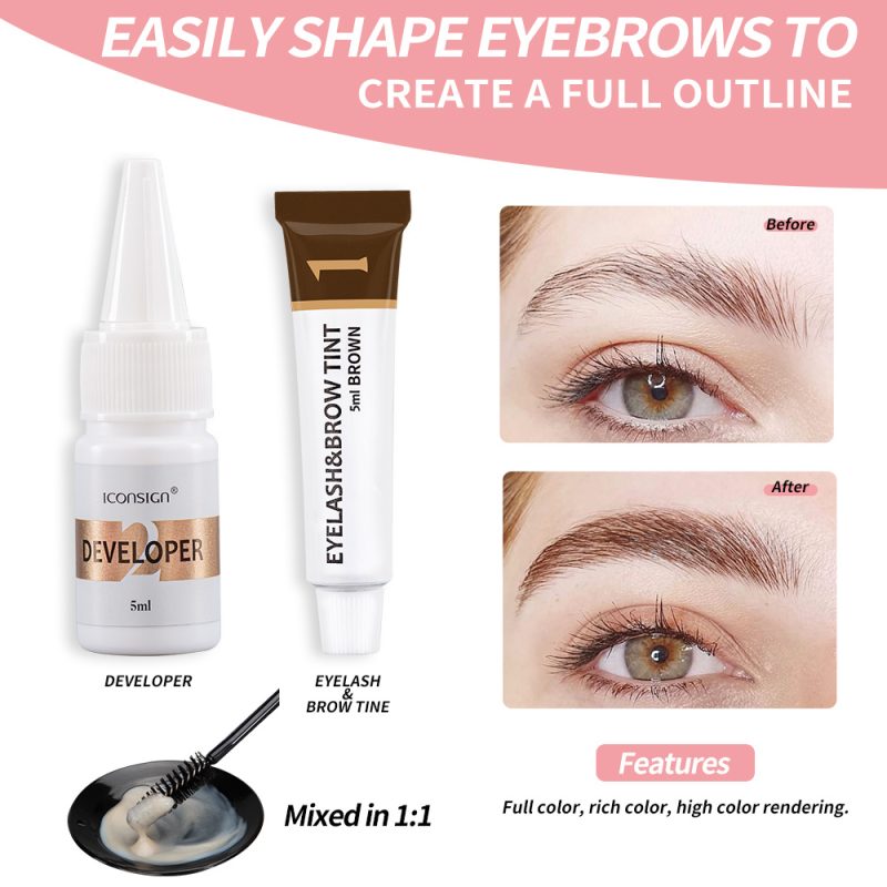 EyeLash Lift Eyebrow Dye Tint Kit - Image 7