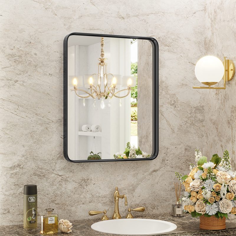 Rectangle Wall Mounted Vanity Mirror - Image 5