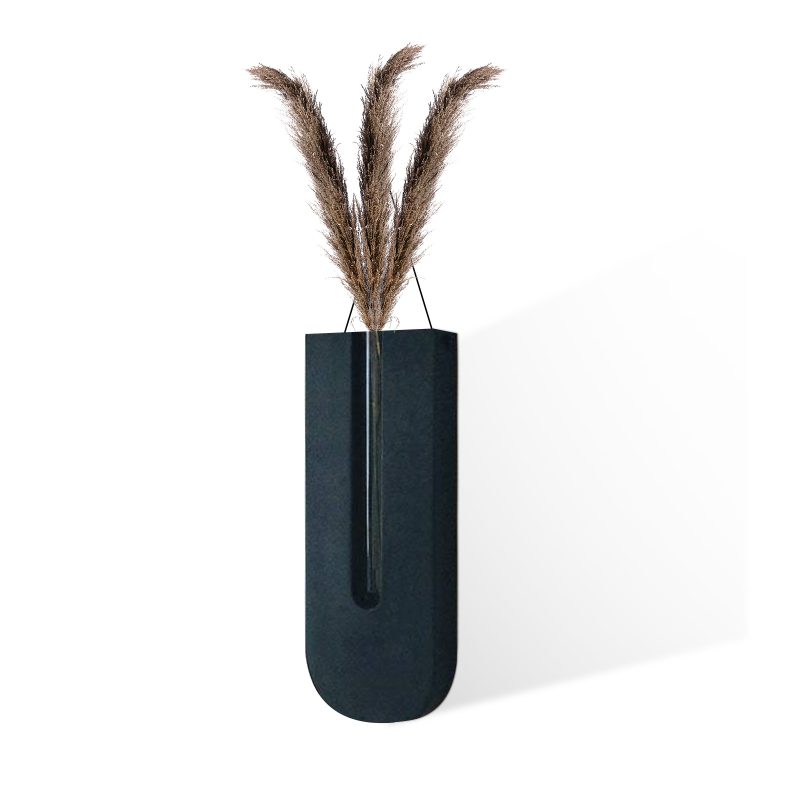 Wooden Indoor Wall Hanging Planter Vase - Image 2