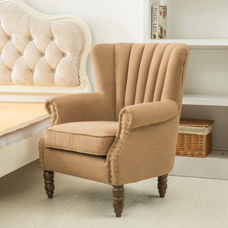 Solid Wood Single Sofa Chair - Image 6