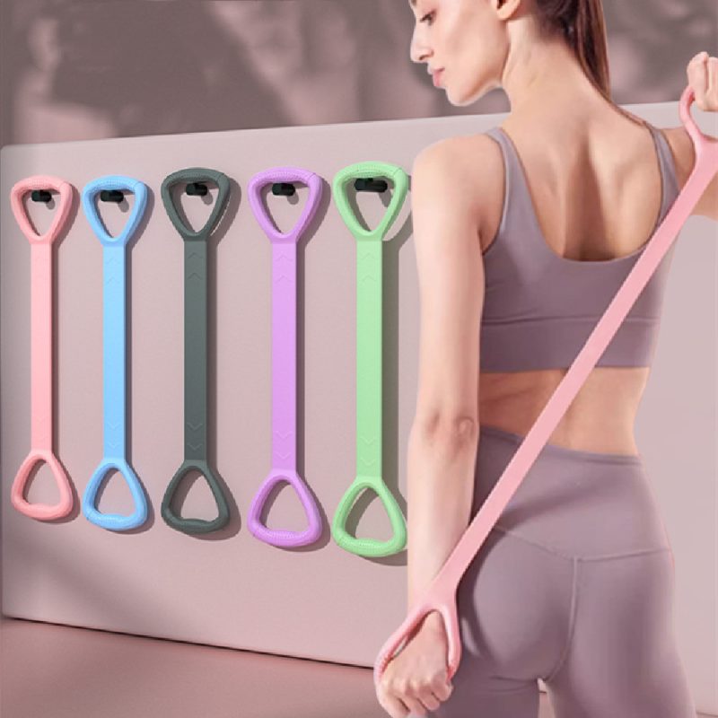 8 Words Chest Expander Fitness Resistance Band