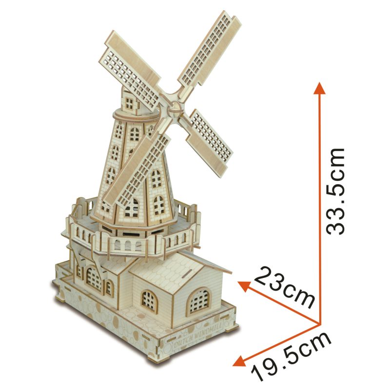Wooden Three-dimensional Puzzle Assembling Toy - Image 2