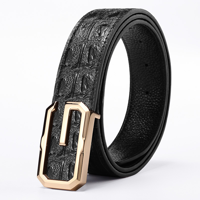First Layer Cowhide Formal Belt