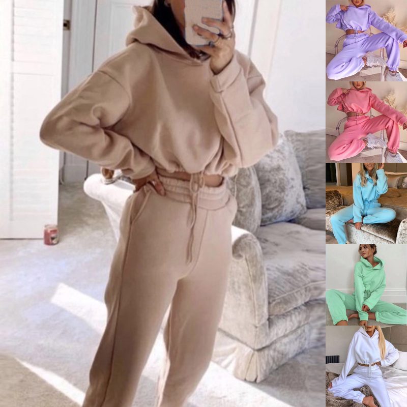 Sexy Long Sleeve Jogging Suits For Women - Image 5