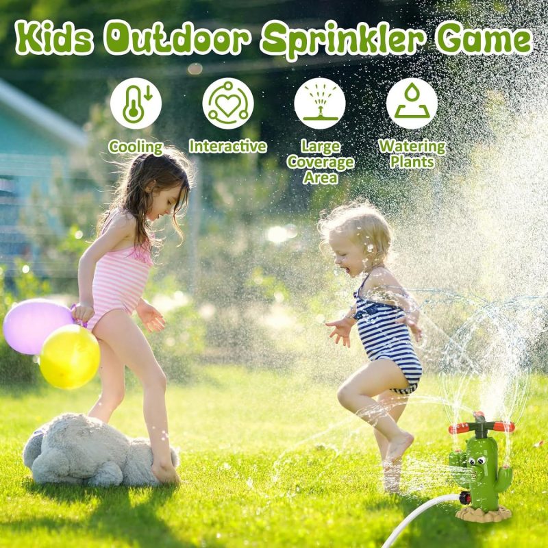 Outdoor Cactus Water Sprayer Toys