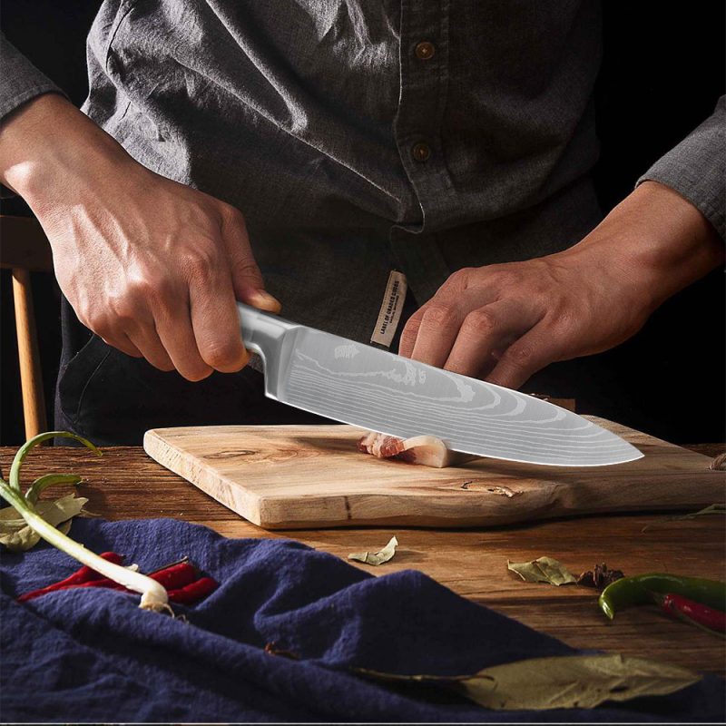 7-Piece Stainless Steel Knife Set