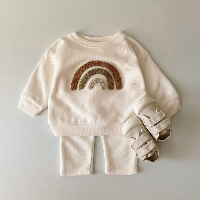 Baby Long Sleeve Two-Piece Suit - Image 3