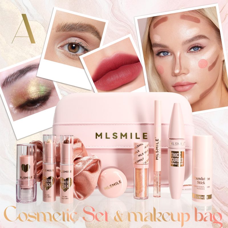 Multi Use Face Makeup Cosmetic Gift Set - Image 3
