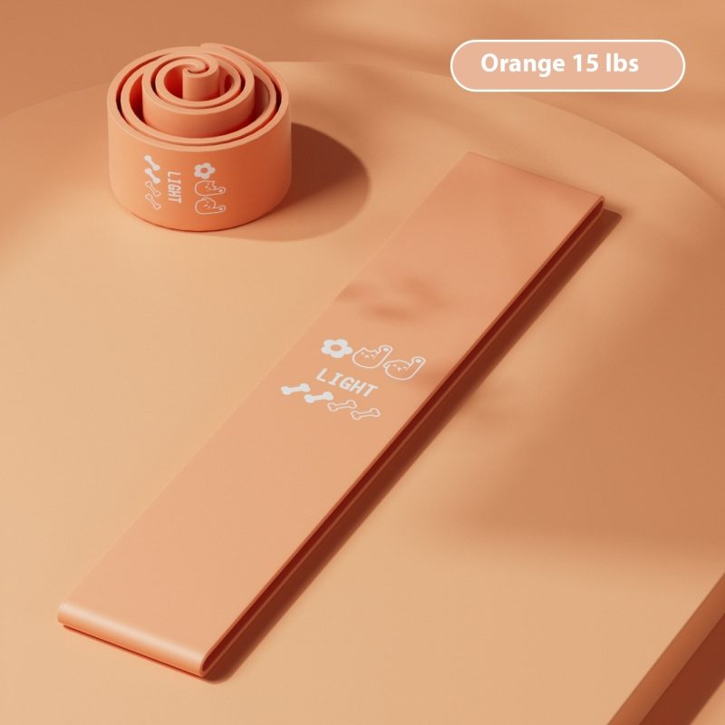 Unisex Fitness Yoga Scrunch Resistance Band - Image 3