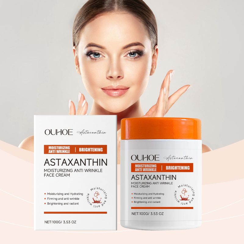 Astaxanthin Anti Wrinkle Facial Skin Moisturizer
