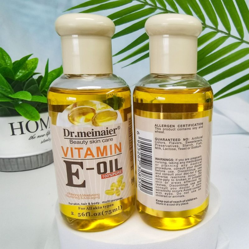 Vitamin E Facial Body Hair Care Essential Oil - Image 8