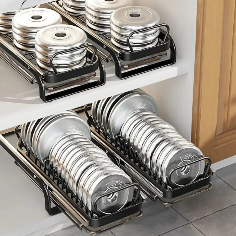 Multi-functional Kitchen Storage Dish Draining Rack - Image 3