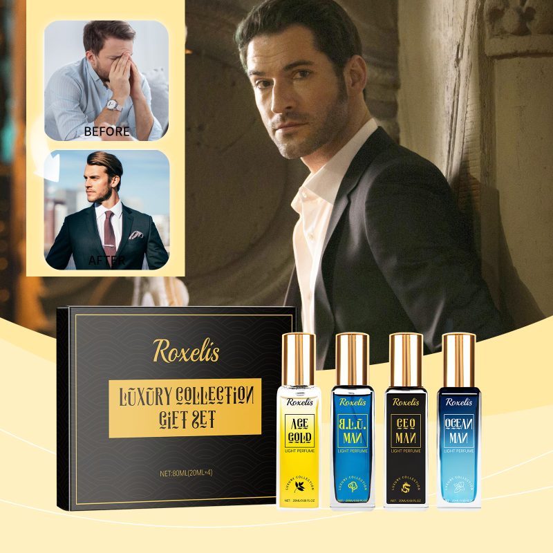 Long Lasting Luxury Men Fragrance Set