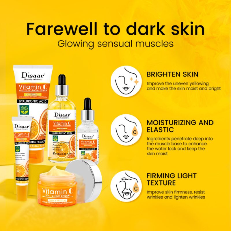 Vitamin C Brightening Skin Care Set - Image 6