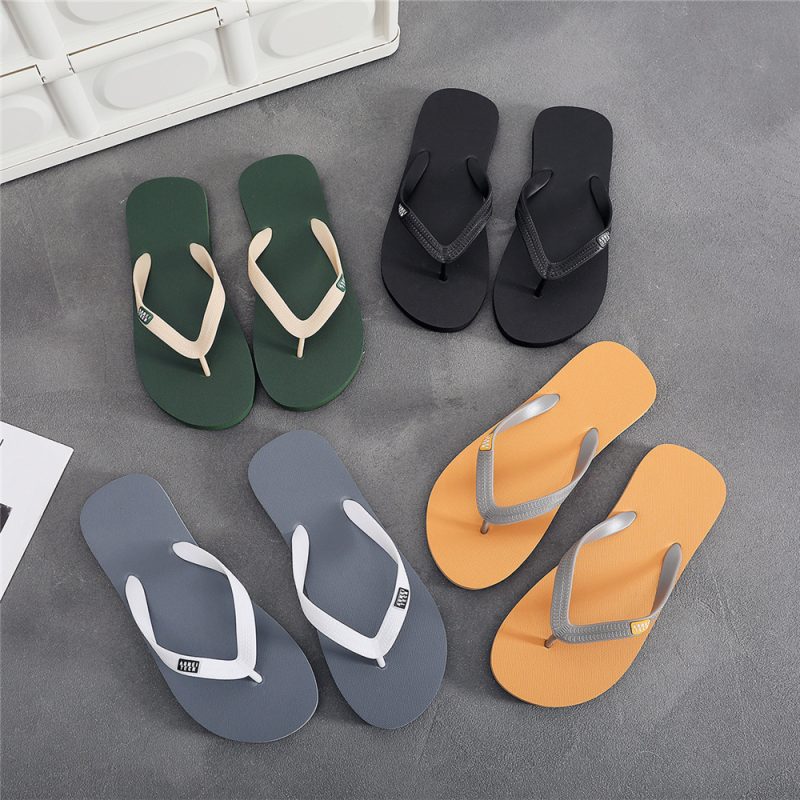 Non-slip Men's Trendy Rubber Beach Flip-Flop - Image 6