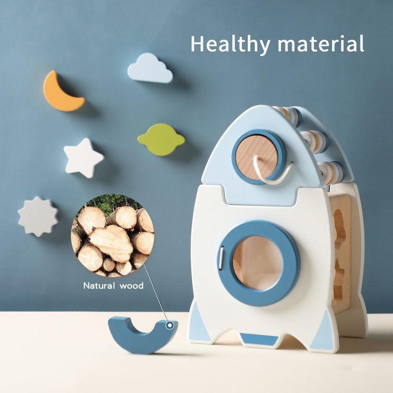 Montessori Calculate Graphic Cognition Rocket Toys - Image 4