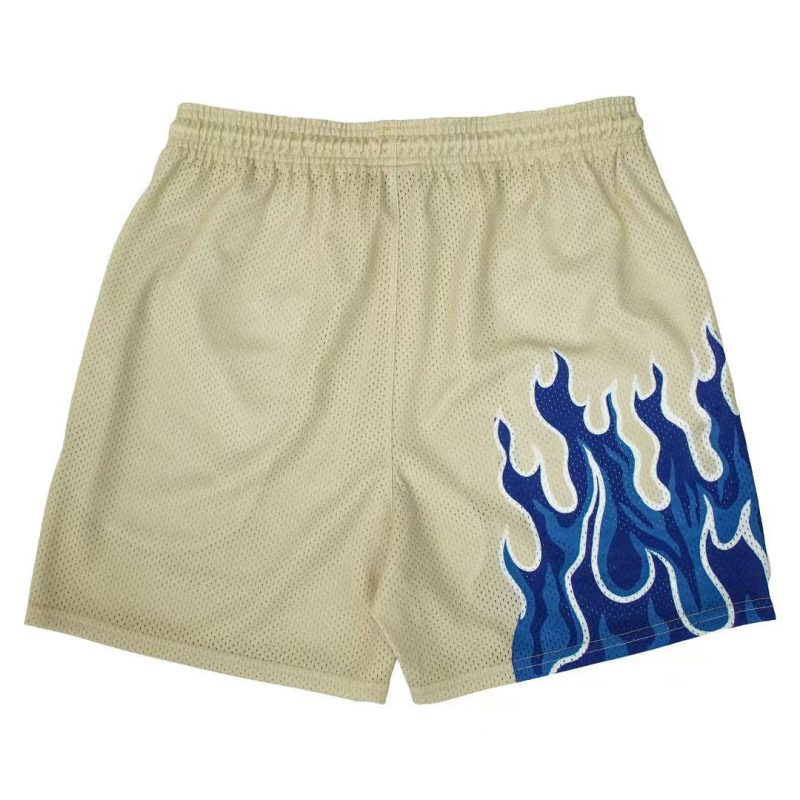 Drying Flame Print Shorts - Image 6