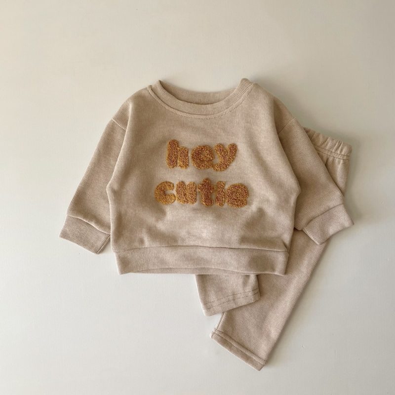 Baby Long Sleeve Two-Piece Suit - Image 4