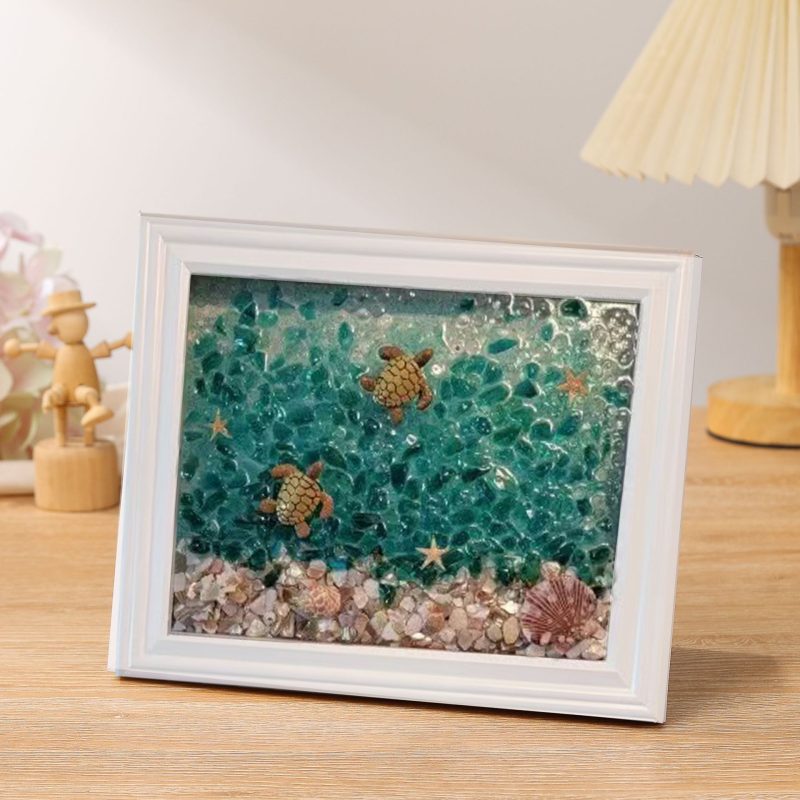 Home Glass Painting Photo Frame - Image 8