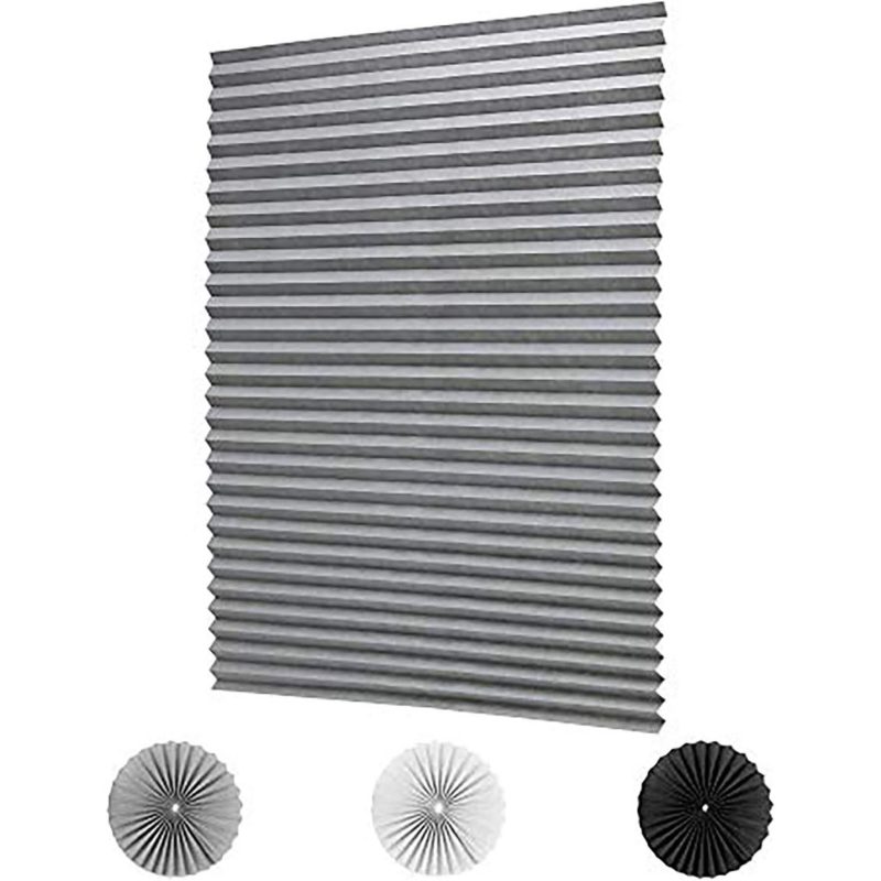Self-adhesive Pleated Full Shading Curtain - Image 8